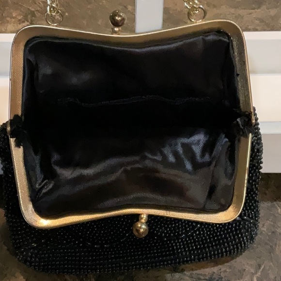 Vintage clasp beaded bag - Picture 4 of 4